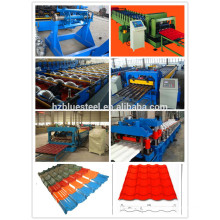 hot sale india roof step tile roll forming machine
